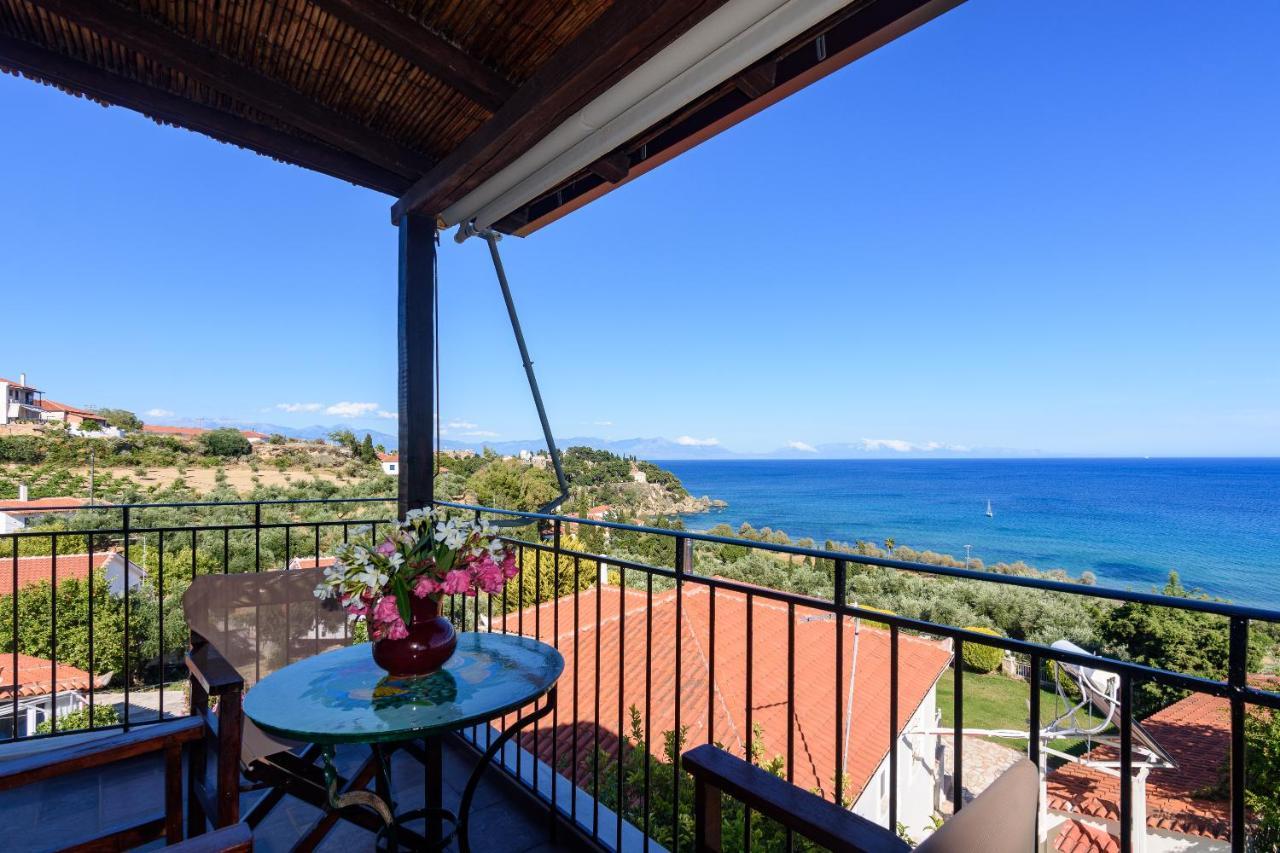 Eros Pittoresque Retreats - Perfect Location, Panoramic Seaview Koróni Exteriör bild