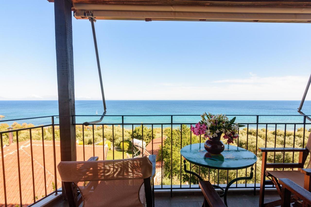 Eros Pittoresque Retreats - Perfect Location, Panoramic Seaview Koróni Exteriör bild